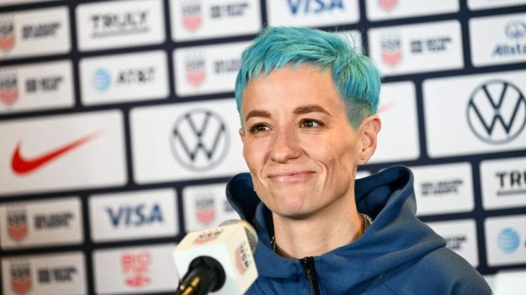 Megan Rapinoe: US star says next month’s World Cup will ‘blow the lid off’ global business opportunities for women’s sports