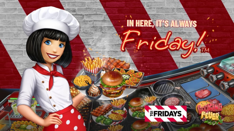 TGI Fridays goes virtual as the new restaurant featured in Cooking Fever mobile game