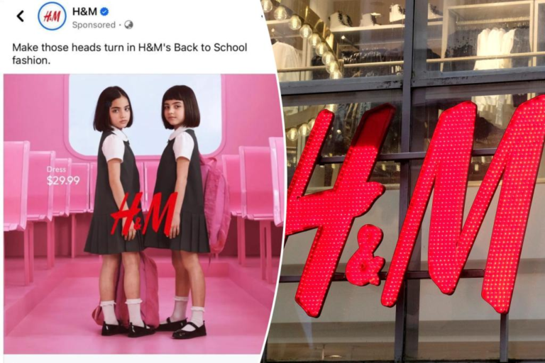 H&M pulls ad featuring young girls in school uniforms