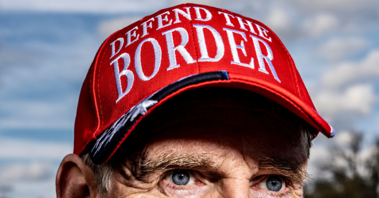 At the Border, a Blending of Politics and Religion
