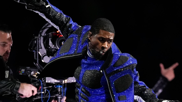 Full video: Usher dazzles in Super Bowl halftime show