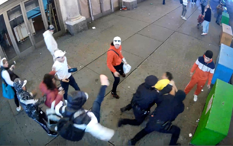 Man charged with attacking police in NY was misidentified