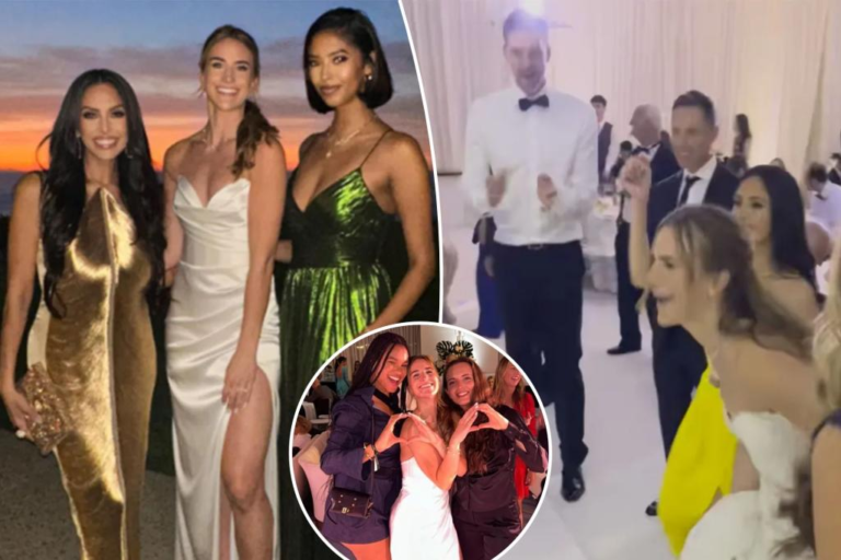 Inside Sabrina Ionescu’s wedding to Raiders’ Hroniss Grasu