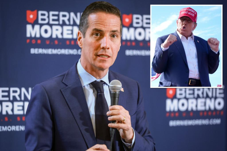 Trump-backed Bernie Moreno wins Ohio Republican Senate primary race
