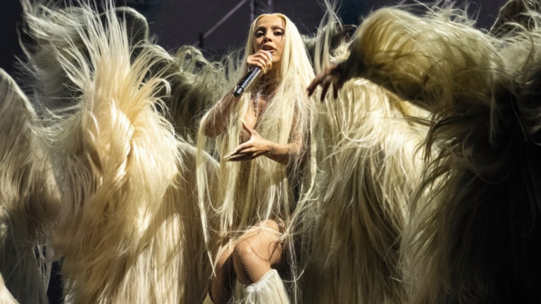 Doja Cat wows with an elaborate show to close out the festival