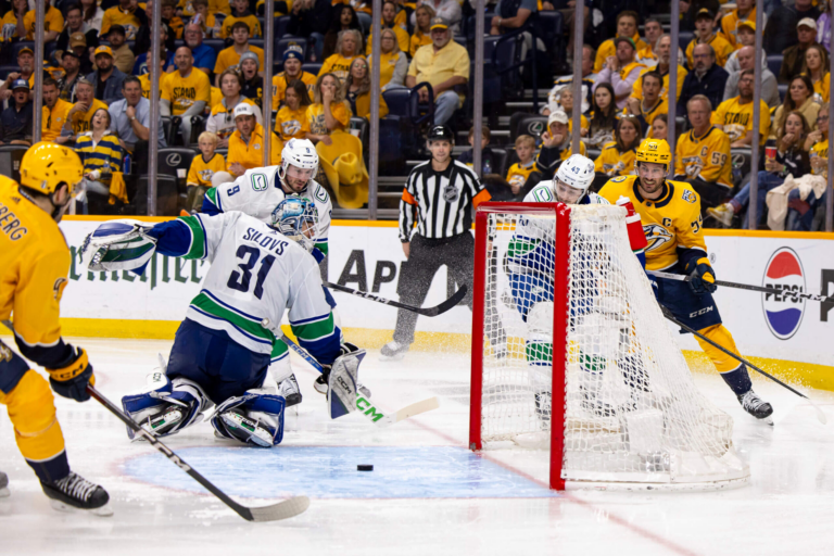 Was a crucial Predators goal in Game 4 vs. Canucks kicked in? Yes, but …