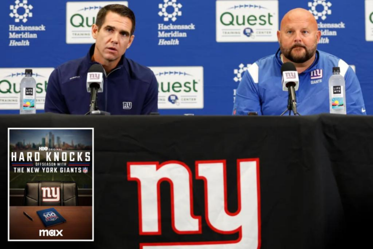 Giants chosen for a different kind of ‘Hard Knocks’