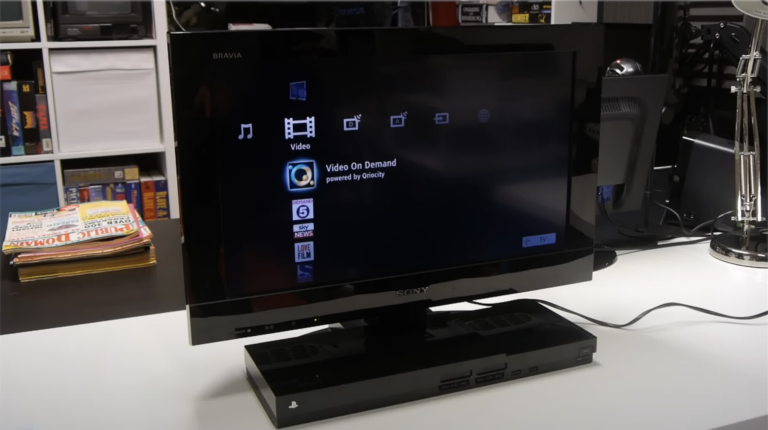 Remember when Sony released a Bravia TV with a built-in PlayStation 2?