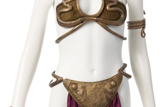 Carrie Fisher’s ‘Star Wars’ gold bikini auctioned for $175,000
