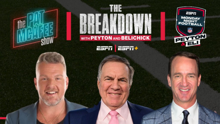 Bill Belichick & Peyton Manning Set For ‘The Breakdown’ On ESPN+; Former Patriots Coach To Be Featured On ESPN’s ‘MNF’ & ‘The Pat McAfee Show’