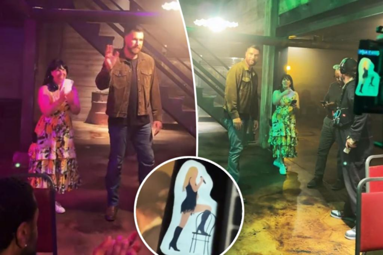 Travis Kelce’s last day on ‘Grotesquerie’ set featured hidden nod to Taylor Swift
