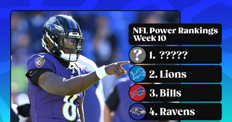 B/R Experts Week 10 NFL Power Rankings: Where Does Every Team Stand?