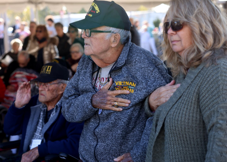 At R.I. Veterans Day ceremony, a call for ‘the young people to remember’