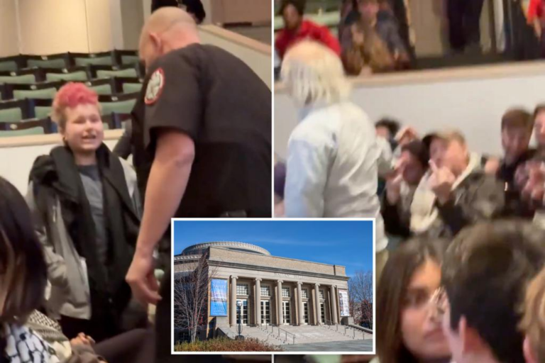 Anti-Israel Cornell students disrupt Israeli and Palestinian peace event