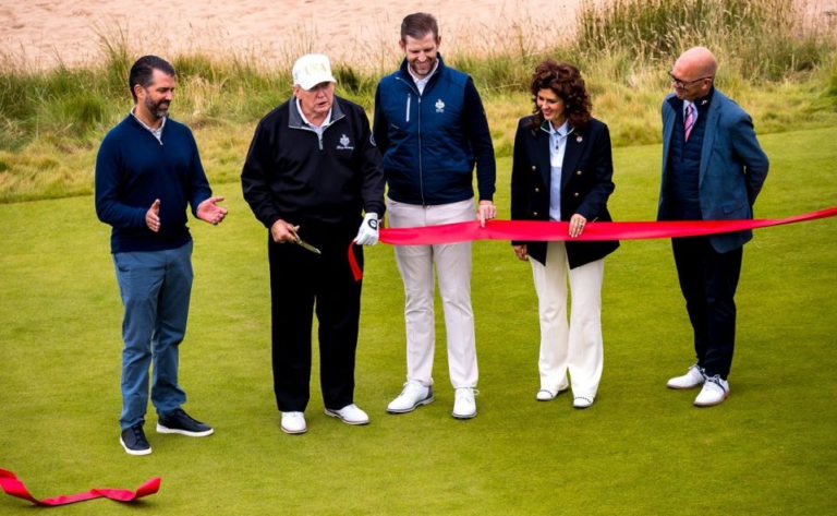 Trump Opens New Scottish Golf Course to Host Nexo Championship Amid Crypto-Sports Partnership