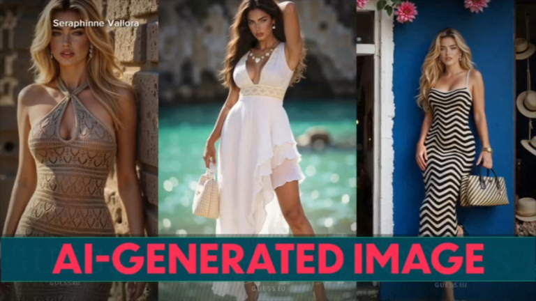 Controversy stirs over AI generated ‘models’ in new Guess ads appearing in Vogue