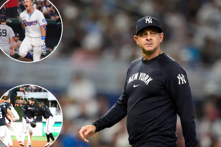 Aaron Boone challenges reeling Yankees to ‘get over’ extended struggles