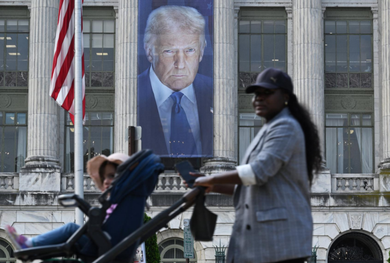 Amid deep cuts, USDA spent thousands on 31-foot Trump banners