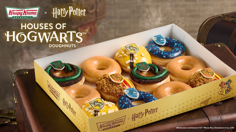 Krispy Kreme Harry Potter doughnuts available now at Krispy Kreme