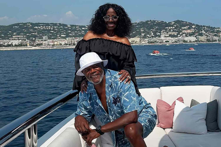 Samuel L. Jackson Celebrates 45th Wedding Anniversary on Boat in Cannes
