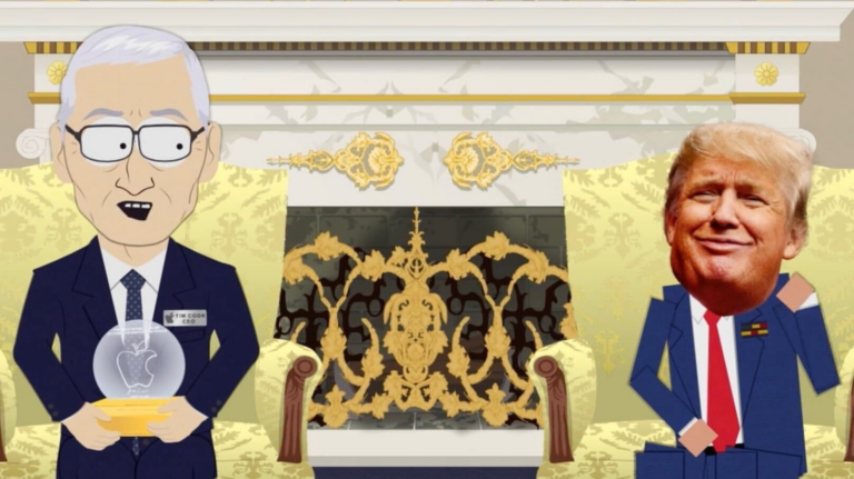 Apple CEO Tim Cook Featured in Latest South Park Episode