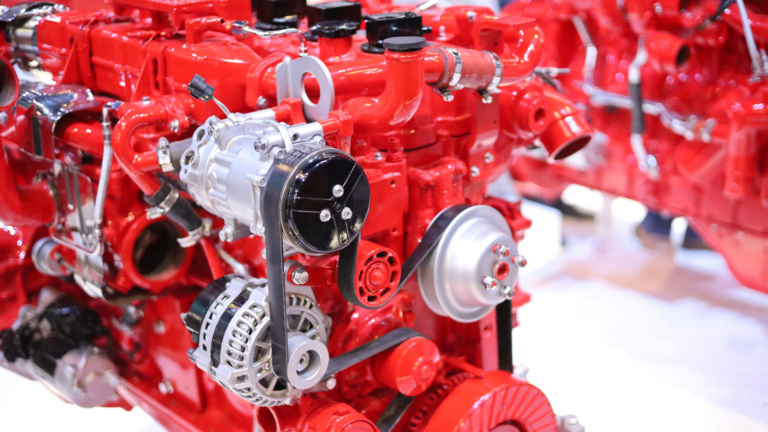 Why Are Some Cummins Engines Colored Red?