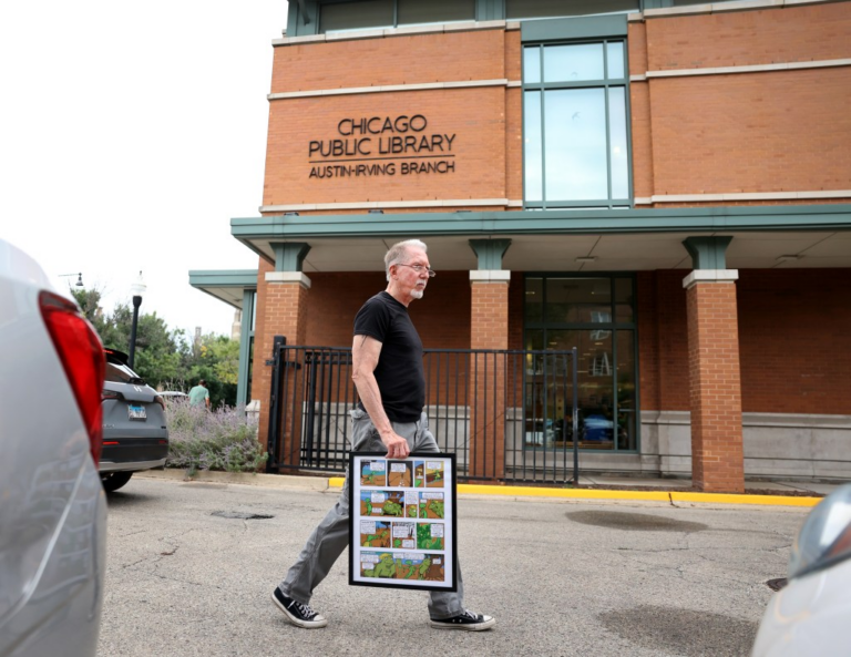 Artists claim anti-Trump display at Chicago library was ‘censored’