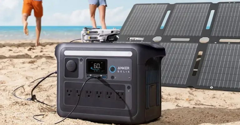 Anker’s SOLIX C1000X black power station with a book-sized 100W solar panel back at its $649 low (Reg. $899, Today only)