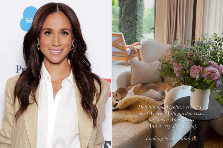 Meghan Markle Gives Rare Peek Inside Montecito Living Room, Hints at Something New
