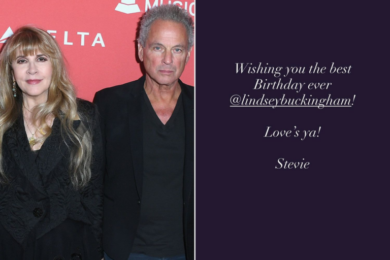 Stevie Nicks Wishes Lindsey Buckingham a Happy Birthday with ‘Love’