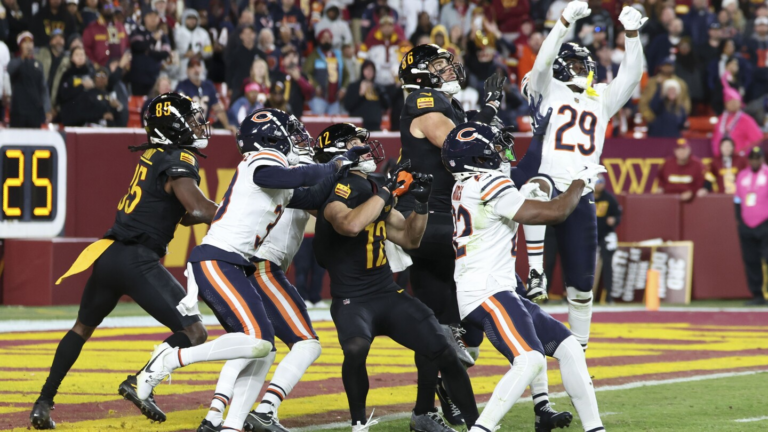 Bears CB Tyrique Stevenson: Commanders Hail Mary