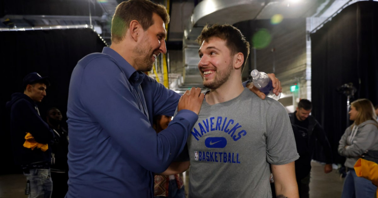 Watch: Mavs legend Dirk Nowitzki, Luka Doncic talk trade from Dallas, conditioning, more