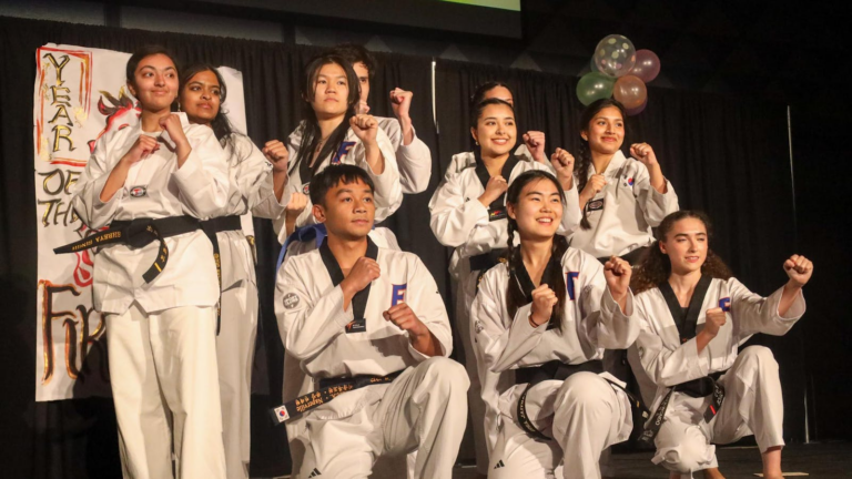 Kicking, singing, dancing: UF students celebrate Lunar New Year