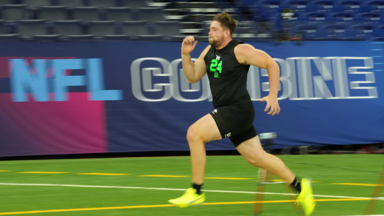 NFL combine winners, losers: Monroe Freeling leads Sunday list