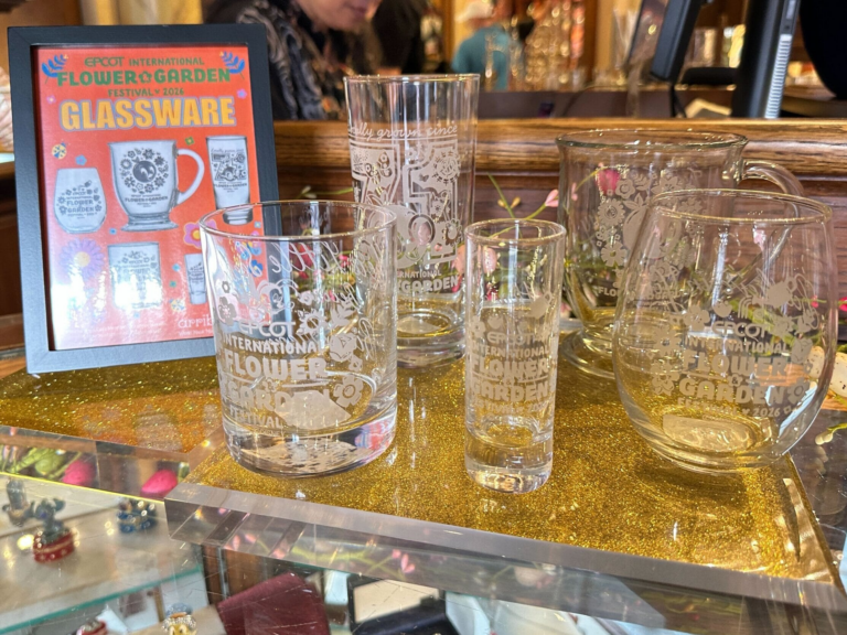 Orange Bird and Festival Logo Featured on New Glassware at EPCOT Flower and Garden Festival 2026