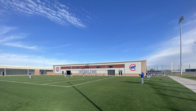 Cubs spring training camp looks different this year – literally