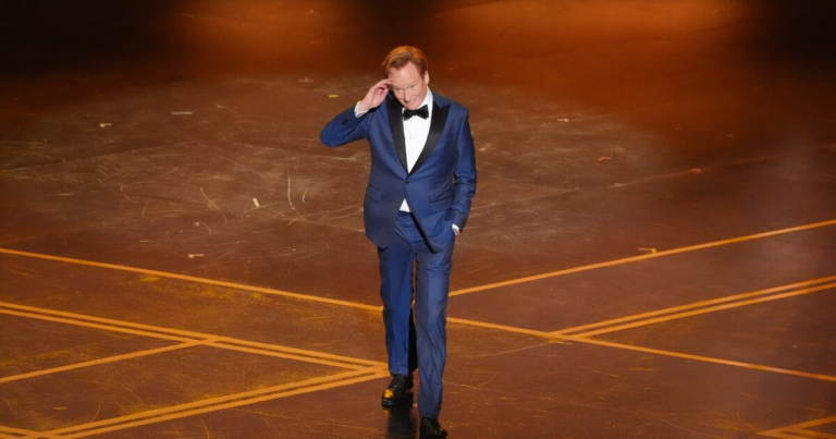 Oscar ratings fall 9% in Conan O’Brien’s second year hosting