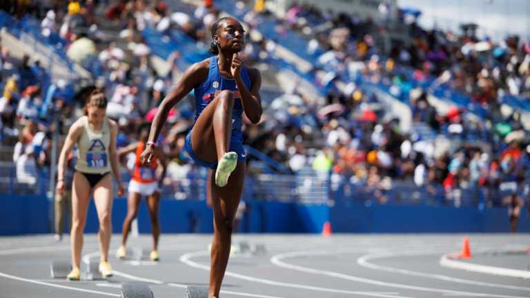 Weather delays can’t contain Gators in Florida Relays