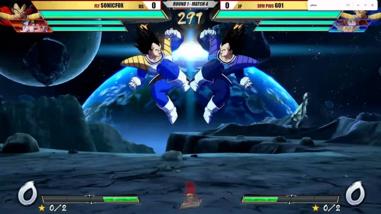 This unbelievable Dragon Ball FighterZ match begins like an actual anime fight