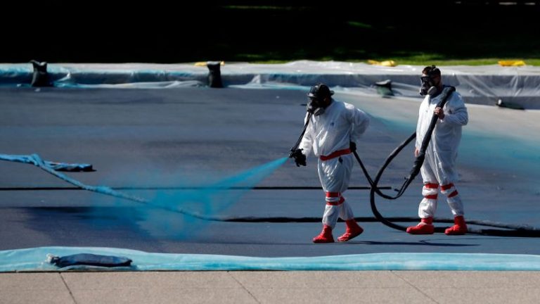 Lawsuit filed to stop Trump’s blue repainting of the Lincoln Memorial Reflecting Pool