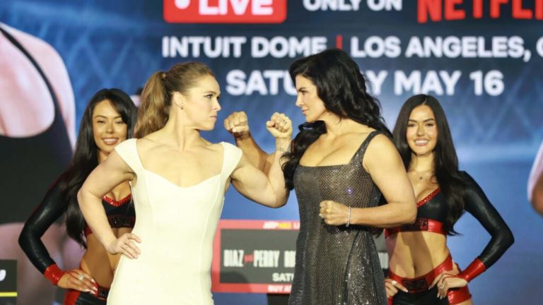 Ronda Rousey says her Gina Carano fight was meant to be for a UFC title before talks fell apart