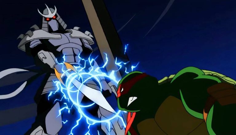 Ninja Turtles’ 2003 Shredder reveal blew minds with a perfect sword twist