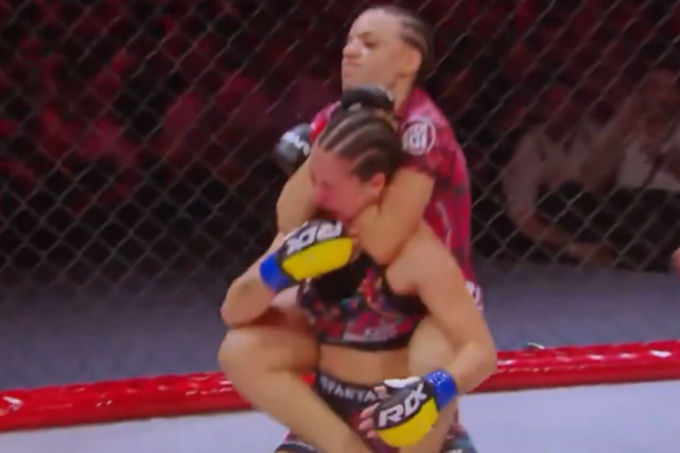Girlfriend Saves Boyfriend in Viral Couples MMA Fight As Fans Mock UFC-Free Weekend Madness