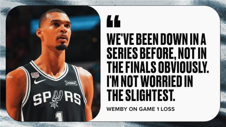 Wemby Admits He Was ‘Bad’ in Game 1 Loss to Knicks, Spurs Star ‘Not Worried’ About NBA Finals