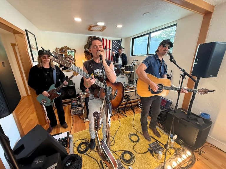 A barber who’s also a drummer has opened the ‘world’s first’ barbershop music venue in Oregon
