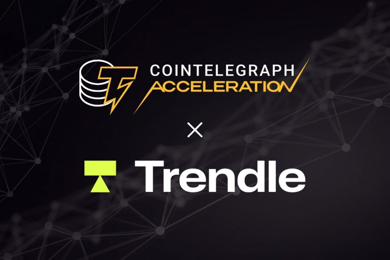 Trendle joins Cointelegraph Accelerator as a portfolio company