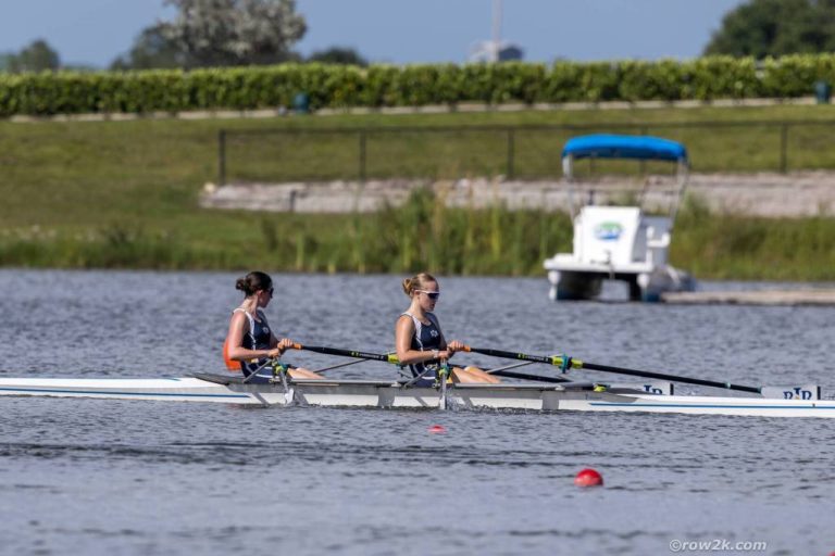 BI junior rowers endure hot weather, thunderstorms at nationals