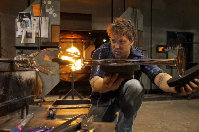 Watching what happened at a glass factory made this artist’s next steps a lot clearer